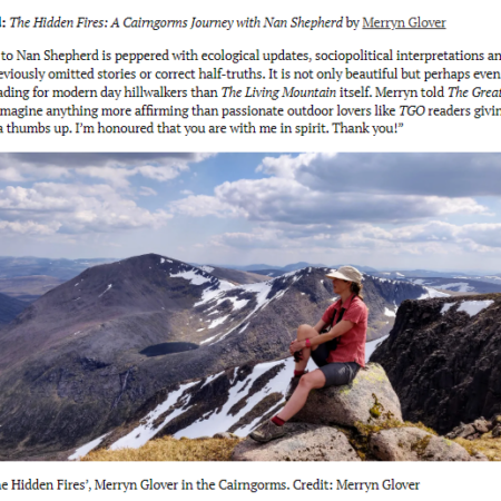 Cutting from The Great Outdoors magazine article