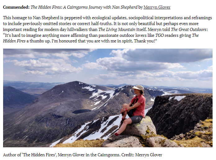 Cutting from The Great Outdoors magazine article